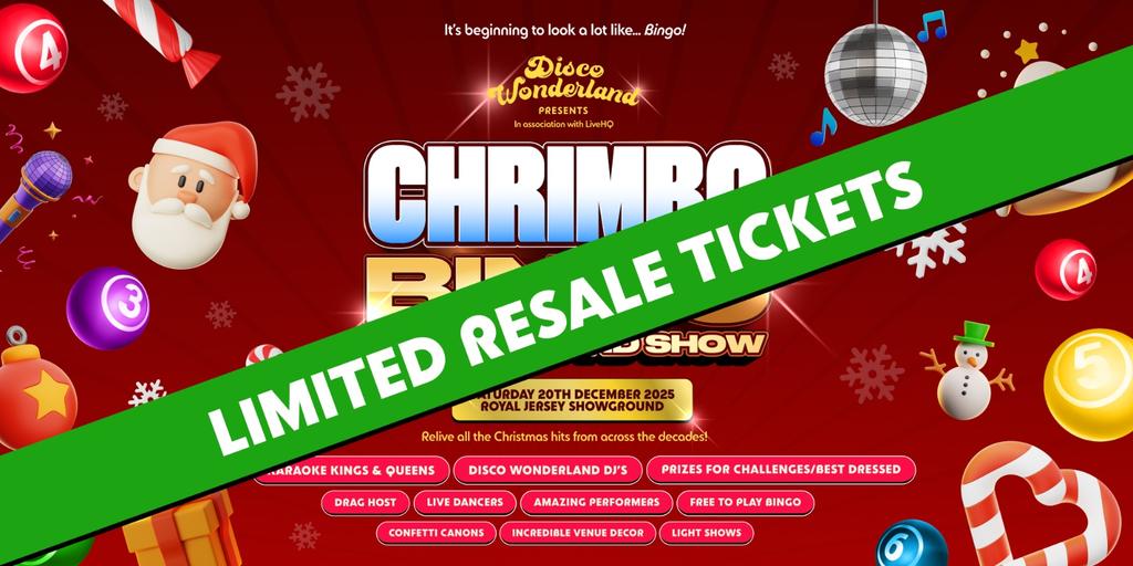 The CHRIMBO BINGO Wonderland Show, Sat 20th Dec.