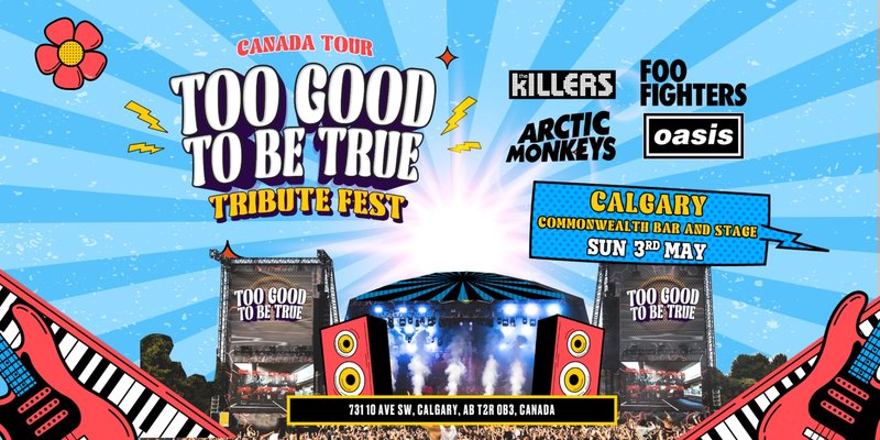 Tribute Festival comes to Calgary!