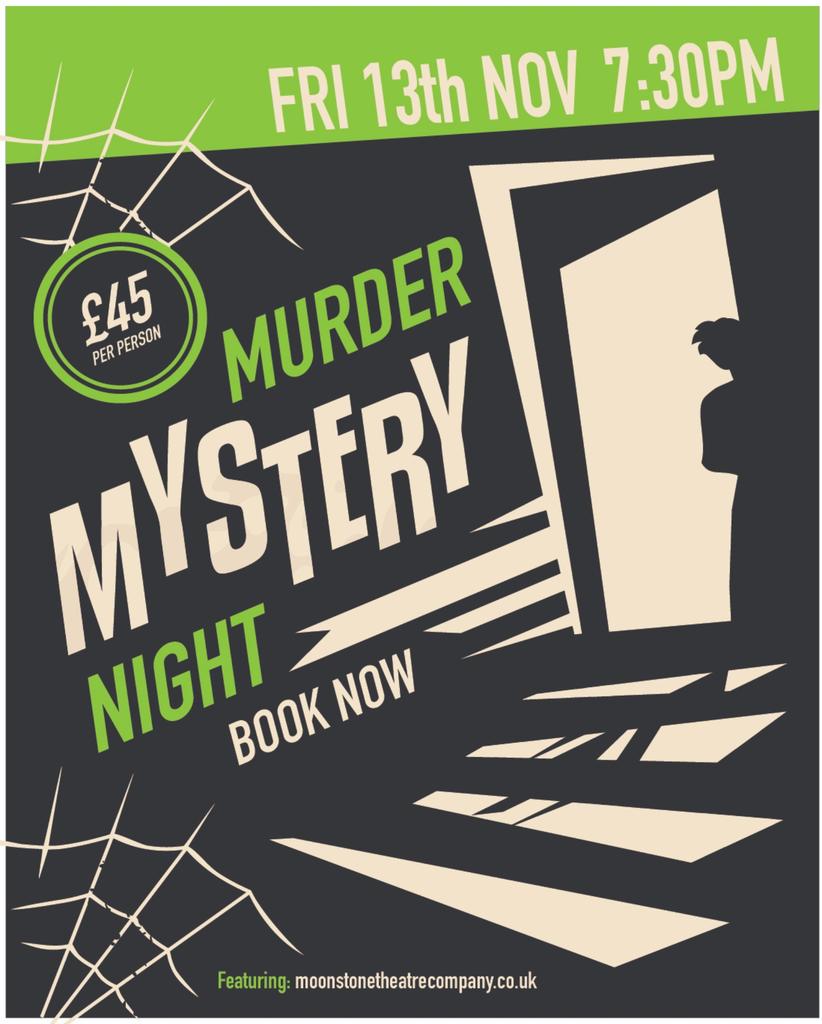 🔎 Murder Mystery Night – November 🔎