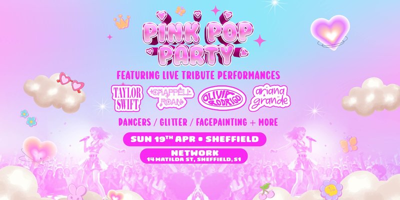 The Pink Pop Party Is Coming To Sheffield!