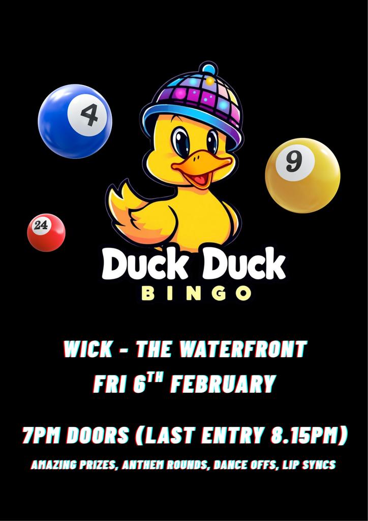 Duck Duck Bingo - Wick (Launch Party)