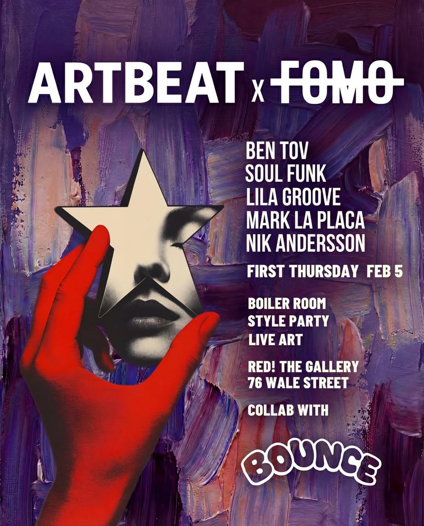 ARTBEAT X FOMO - First Thursday Feb 5