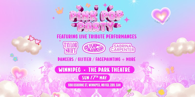 The Pink Pop Party Is Coming To Winnipeg!
