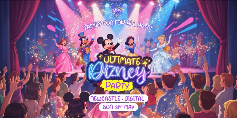 The Ultimate Dizney Party Is Coming To Newcastle!