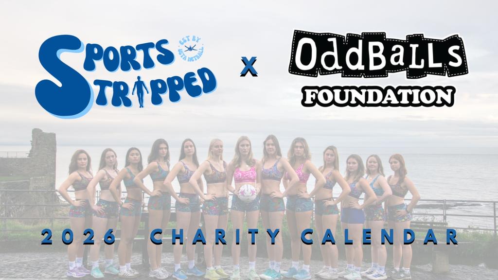 SPORTS STRIPPED X ODDBALLS 2026 CHARITY CALENDAR