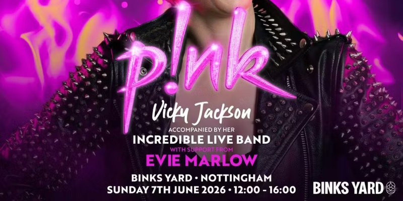 Pink by Vicky Jackson | Binks Yard, Nottingham