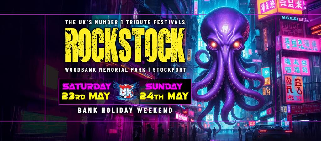 Rockstock 2026 - Tribute Festival - Woodbank Memorial Park