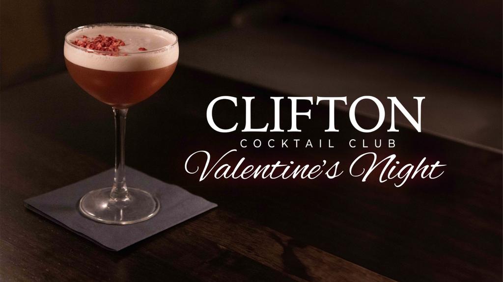 Saturday Valentines Day 2026 at Clifton Cocktail Club