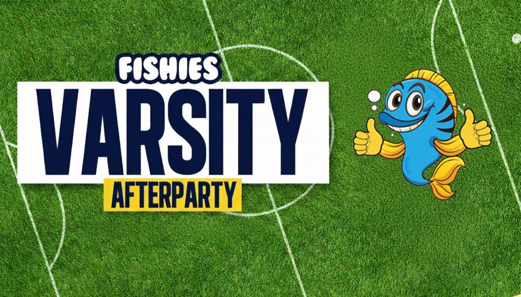 FISHIES PRESENTS Brookes vs Reading Varsity After Party 2026 TICKETS ON THE DOOR