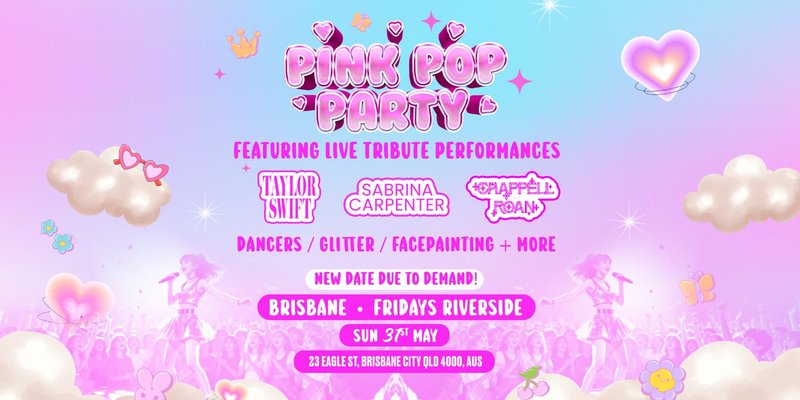 The Pink Pop Party Is Coming To Brisbane!