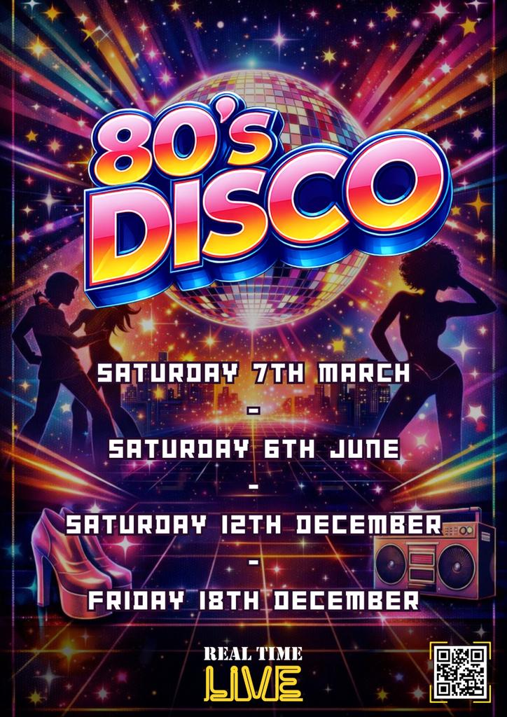 80’s Disco Party (18+)