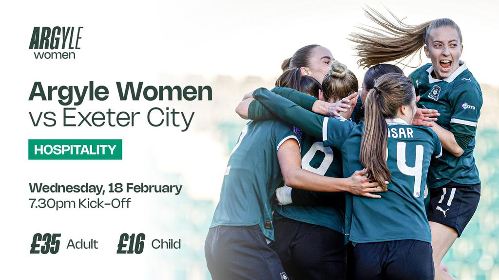 Plymouth Argyle Women V Exeter City Women Hospitality