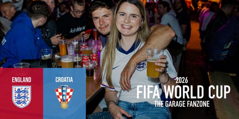 2026 FIFA World Cup Fanzone - England vs Croatia