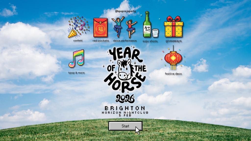 SOJU Brighton: Lunar New Year K-Pop Night 🧧✨ 05/02/2026