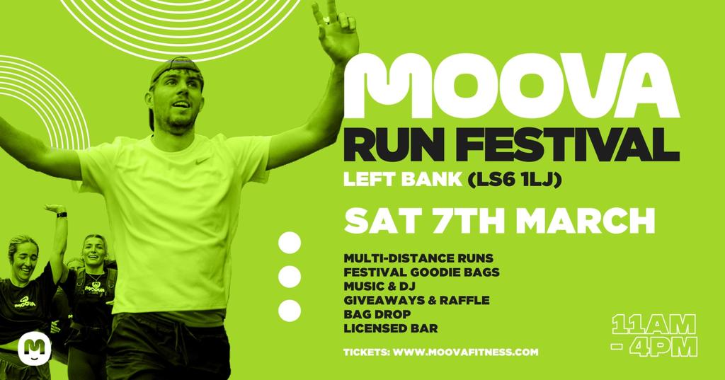 MOOVA Run Festival 02 @ Left Bank - Sat 7th March