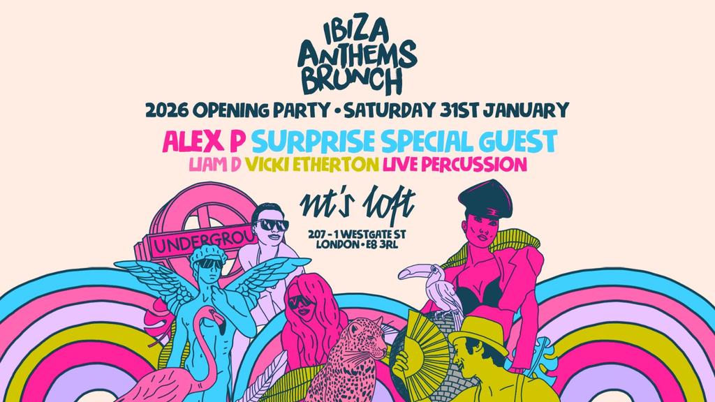 Ibiza Anthems Brunch 2026 Opening Party