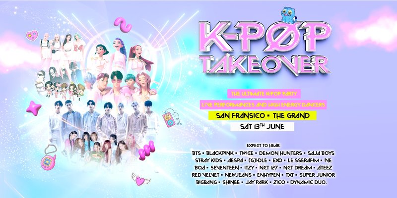 K-Pop Takeover Is Coming To San Francisco!