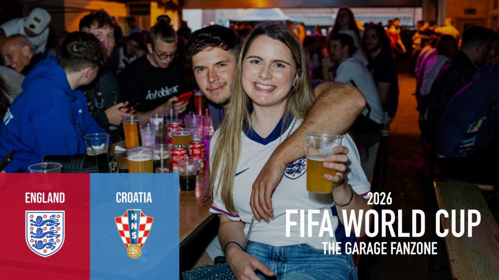 2026 FIFA World Cup Fanzone - England vs Croatia