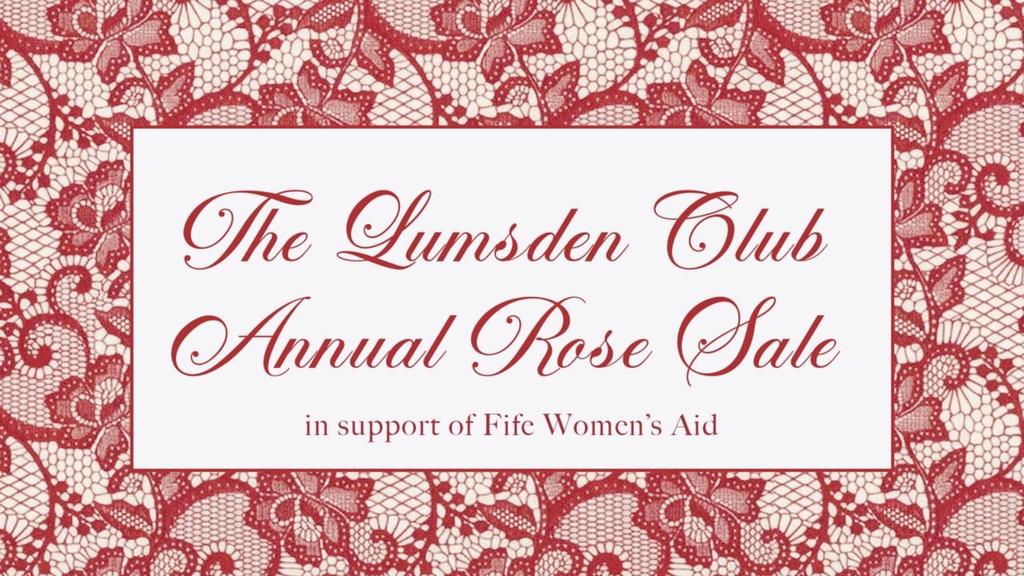 Lumsden's Annual Rose Sale