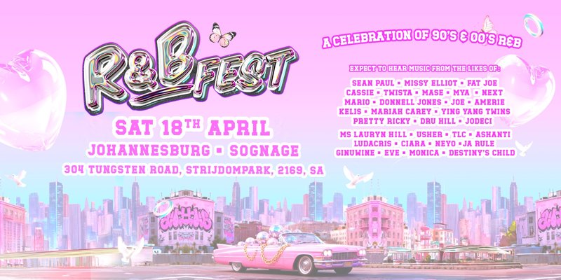 R&B Fest Is Coming To Johannesburg!