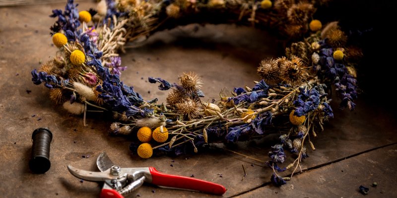 Dried Flower Wreath Workshop
