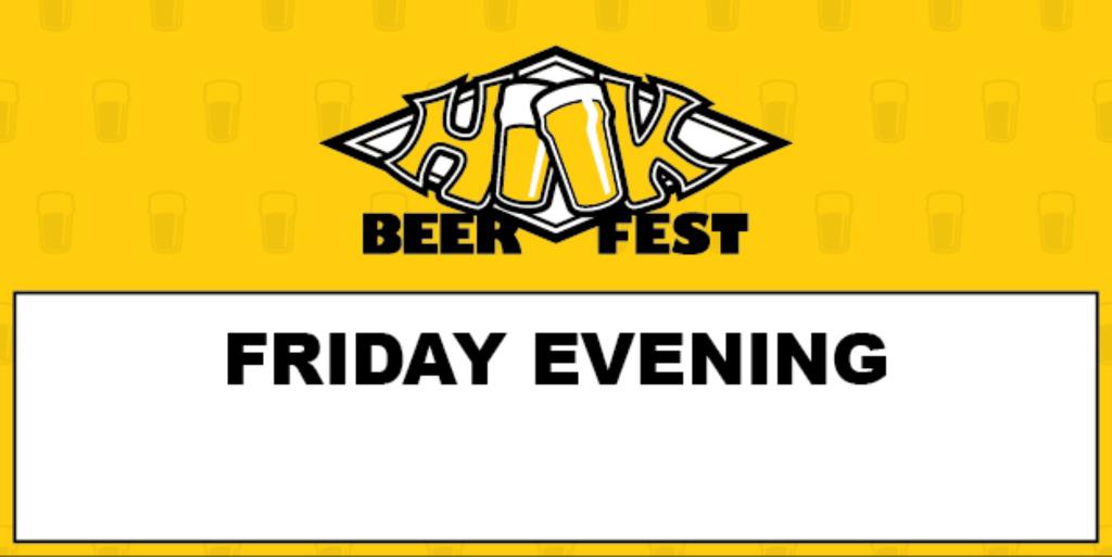 Hook Beer Festival - Friday Evening 6:00-10:00