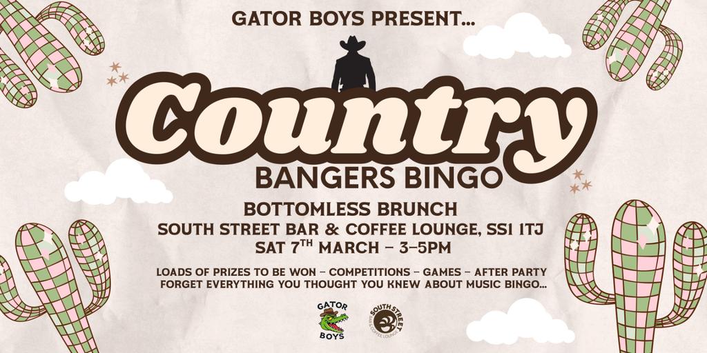 Country Bangers Bingo Bottomless Brunch @ South Street