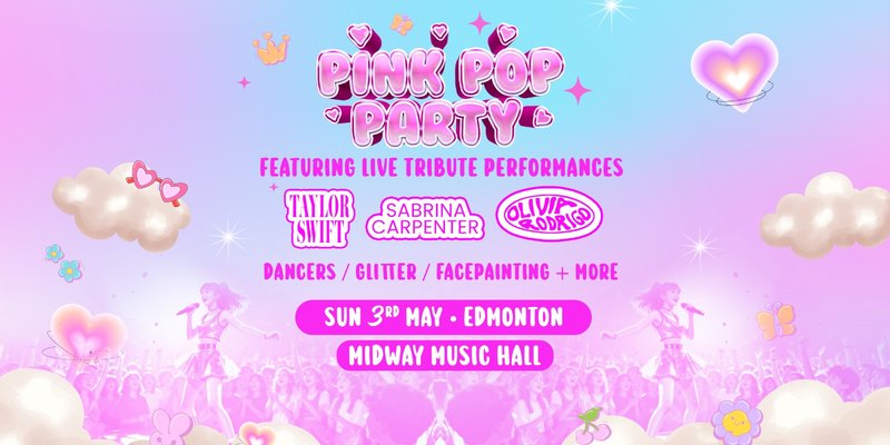 The Pink Pop Party Is Coming To Edmonton!
