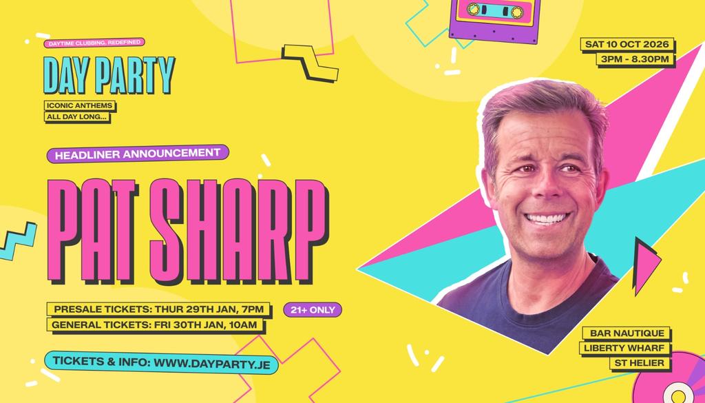 DAY PARTY 'PAT SHARP' 10.10.26 BAR NAUTIQUE