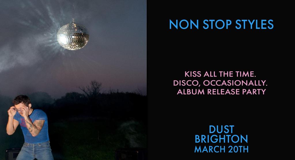 Harry Styles Album Release Party - Non Stop Styles (Brighton)
