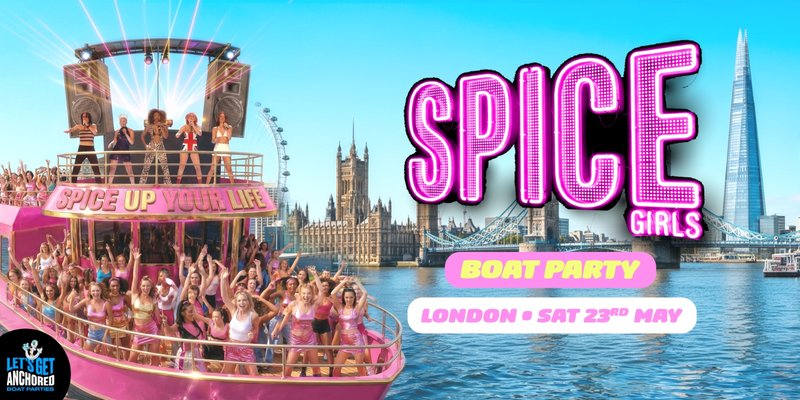 Spice Girls Boat Party London