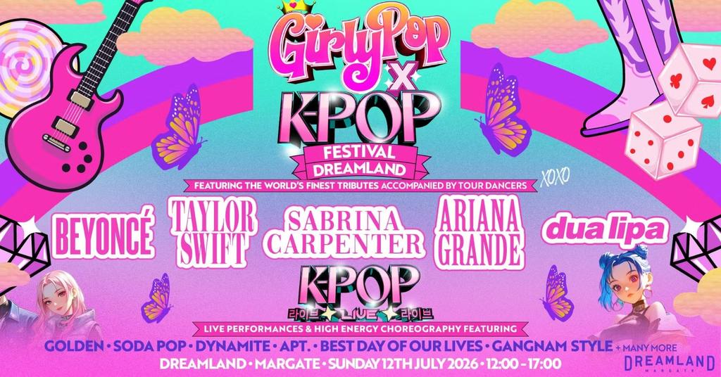 GirlyPop X K-Pop Festival | Dreamland, Margate