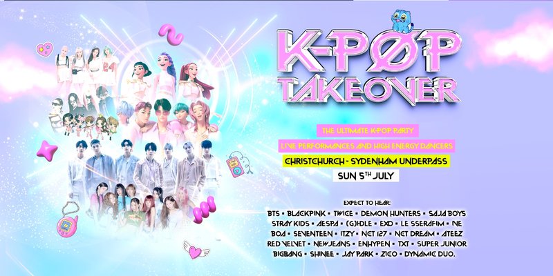 K-Pop Takeover Comes To Christchurch!