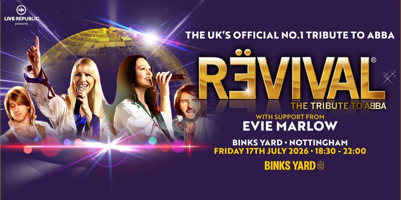 REVIVAL | Tribute to ABBA | Binks Yard
