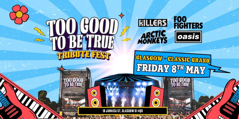 Tribute Fest Is Coming To Glasgow!