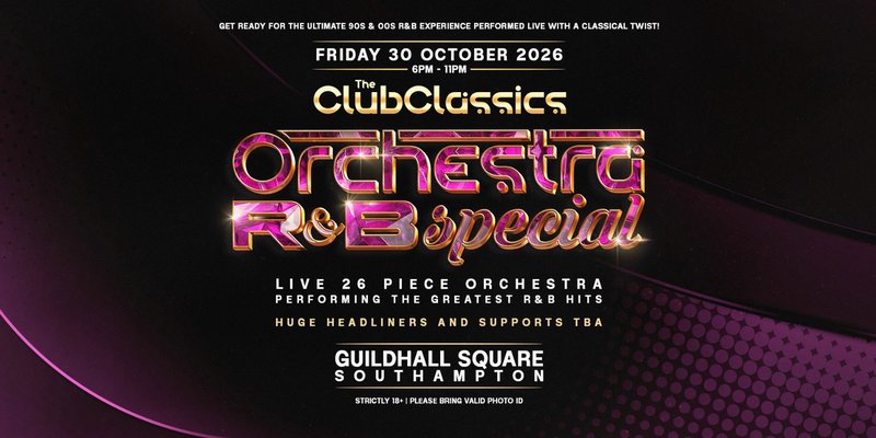 🎶 The Club Classics Orchestra Presents: R&B Orchestra 🎶