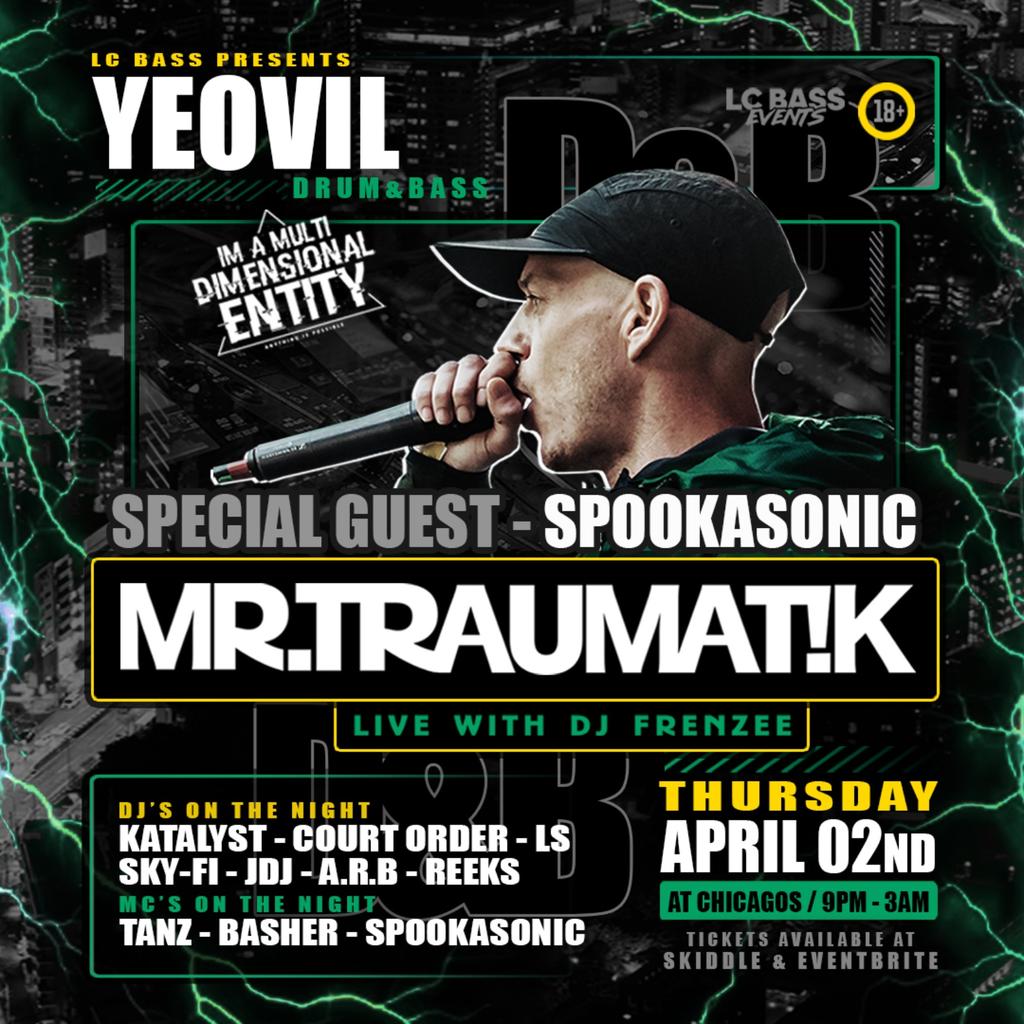 Mr Traumatik UK Tour 2026