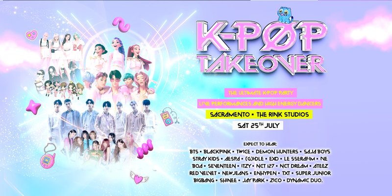 K-Pop Takeover Is Coming To Sacramento!
