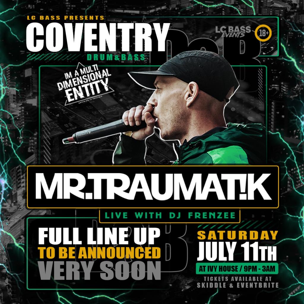 Mr Traumatik UK Tour 2026