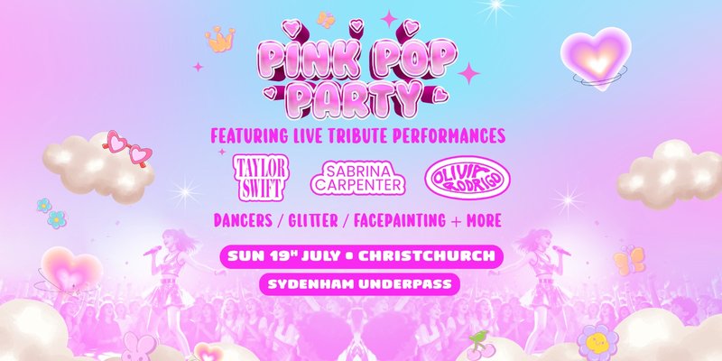 The Pink Pop Party Is Coming To Christchurch!