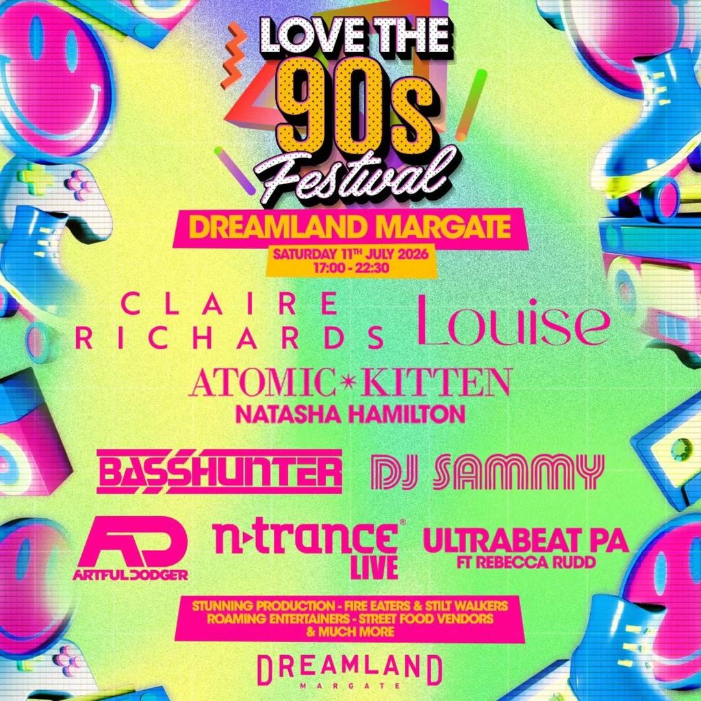 CLAIRE RICHARDS, LOUISE & MORE| Love the 90s |Dreamland