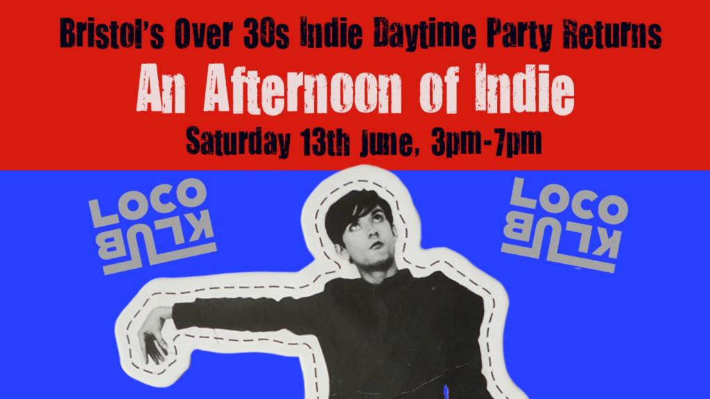 BRISTOL: An Afternoon of Indie for over 30s: 13th June - 3pm- Nearly 1/3 sold already