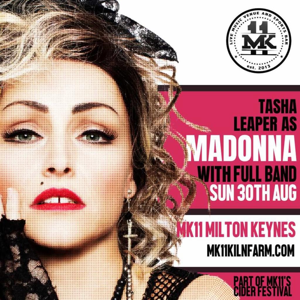 Tasha Leaper as Madonna