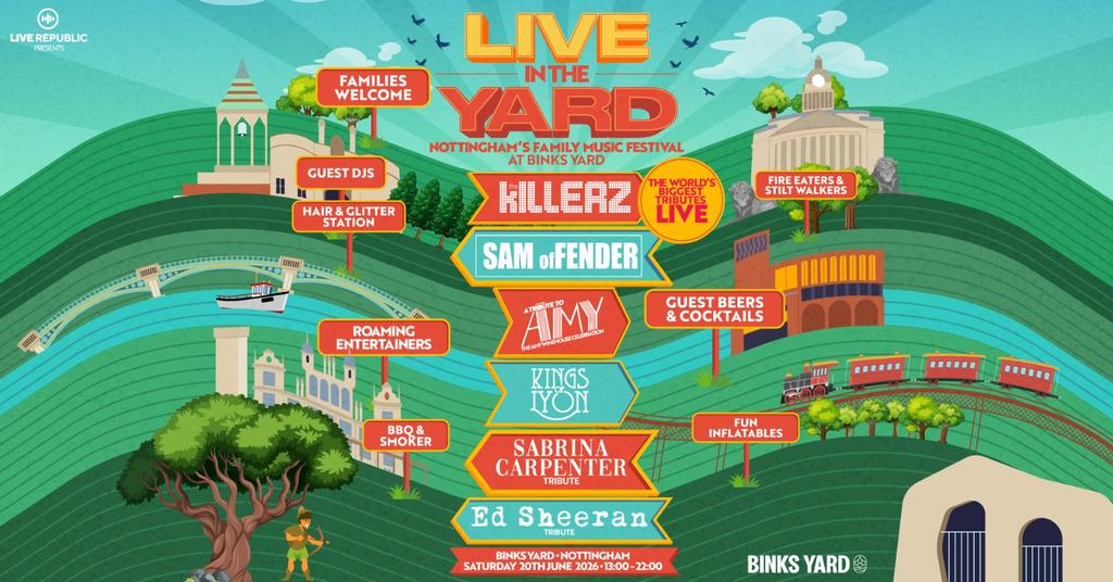 Live in the Yard | Binks Yard, Nottingham