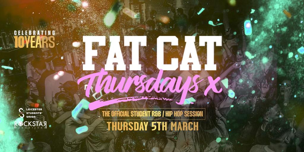 Fat Cat Thursdays! RnB & Hip Hop Night!