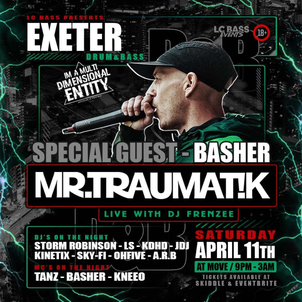 Mr Traumatik UK Tour 2026