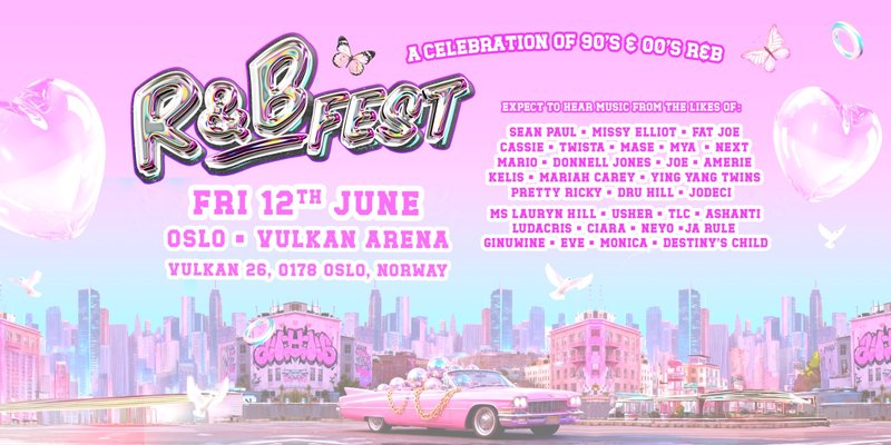 R&B Fest Is Coming To Oslo!