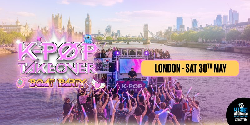 K-Pop Takeover Boat Party London
