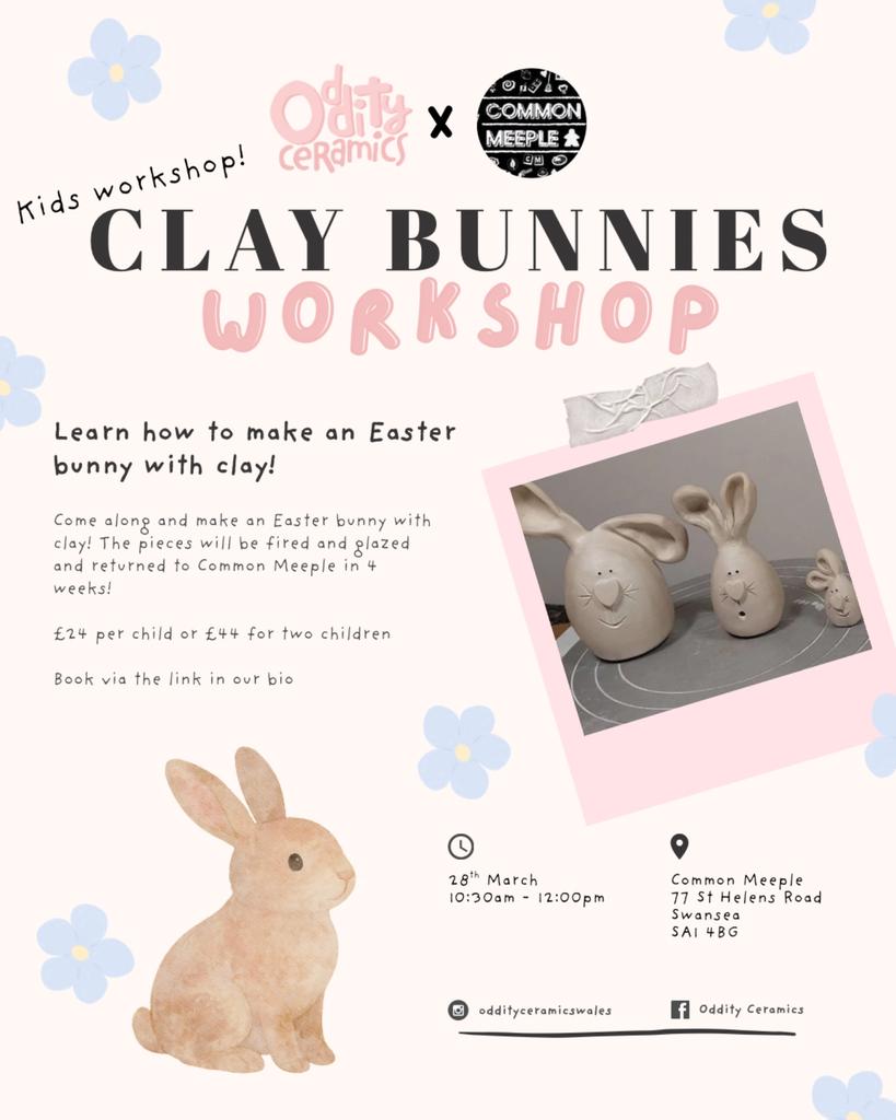 Clay Bunnies @ Common Meeple