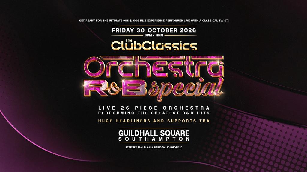 🎶 The Club Classics Orchestra Presents: R&B Orchestra 🎶